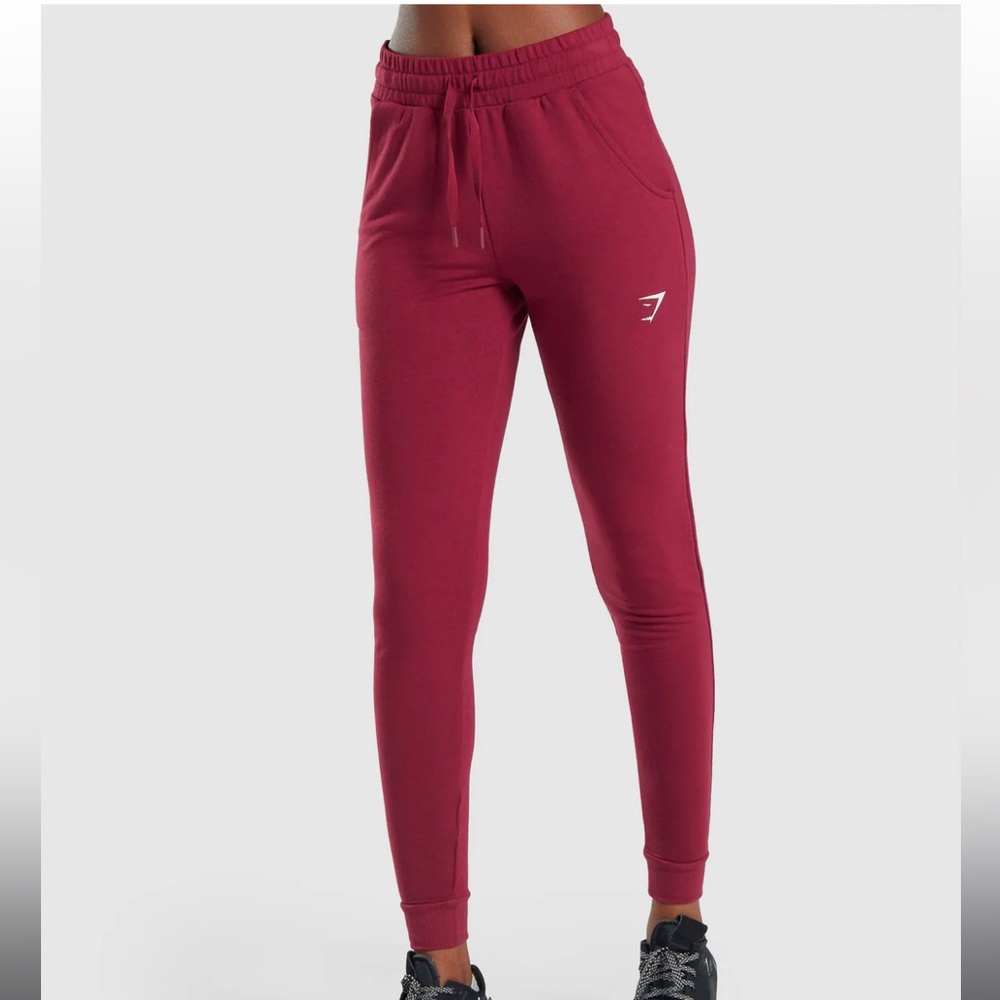 Red Gymshark Pippa Training Joggers